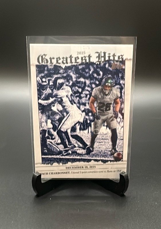 2026 Topps Flagship #25GH-ZC Zach Charbonnet 2025 Greatest Hits