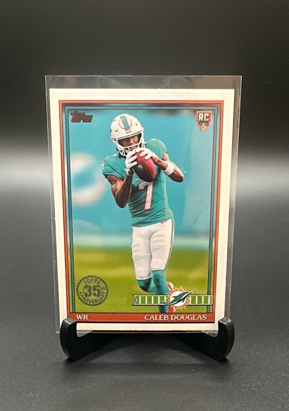 2026 Topps Flagship #91TR-16 Caleb Douglas 1991 Topps Football Rookies