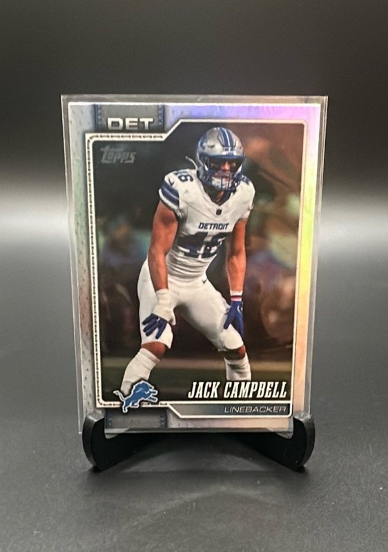 2026 Topps Flagship #250 Jack Campbell Rainbow Foil