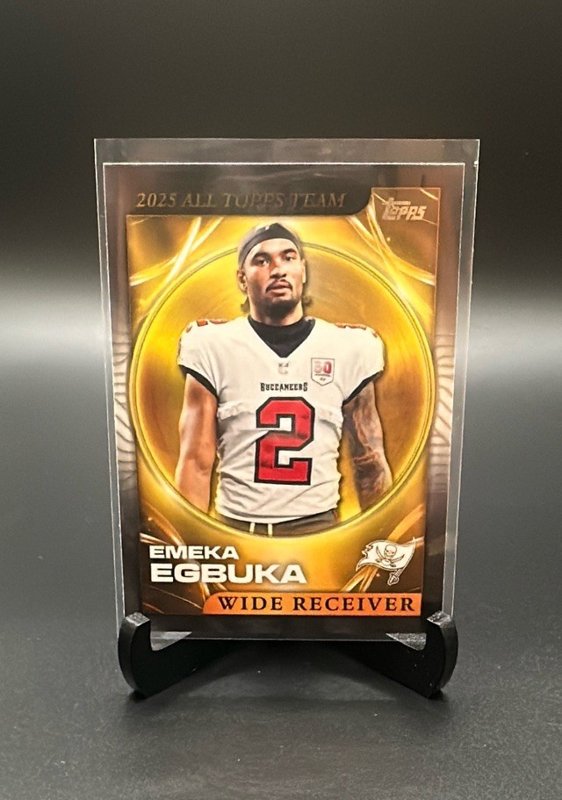 2026 Topps Flagship #25ATT-1 Emeka Egbuka 2025 All Topps Team