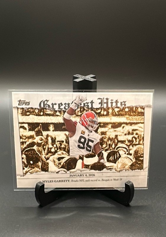 2026 Topps Flagship #25GH-MG Myles Garrett 2025 Greatest Hits