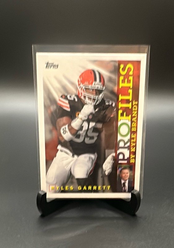 2026 Topps Flagship #TP-9 Myles Garrett Topps Profiles