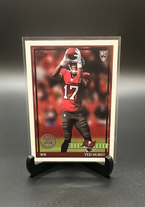 2026 Topps Flagship #91TR-35 Ted Hurst 1991 Topps Football Rookies