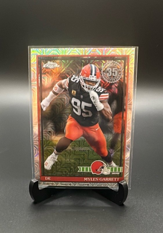 2026 Topps Flagship #91TC-26 Myles Garrett 1991 Topps Football Chrome