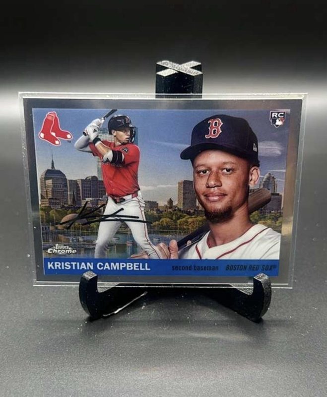 2025 Chrome Platinum Anniversary - Kristian Campbell And David - City Variation