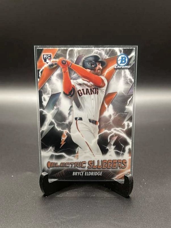 Topps 2026 Bowman Chrome Electric Sluggers Bryce Eldridge RC ES-11 Giants