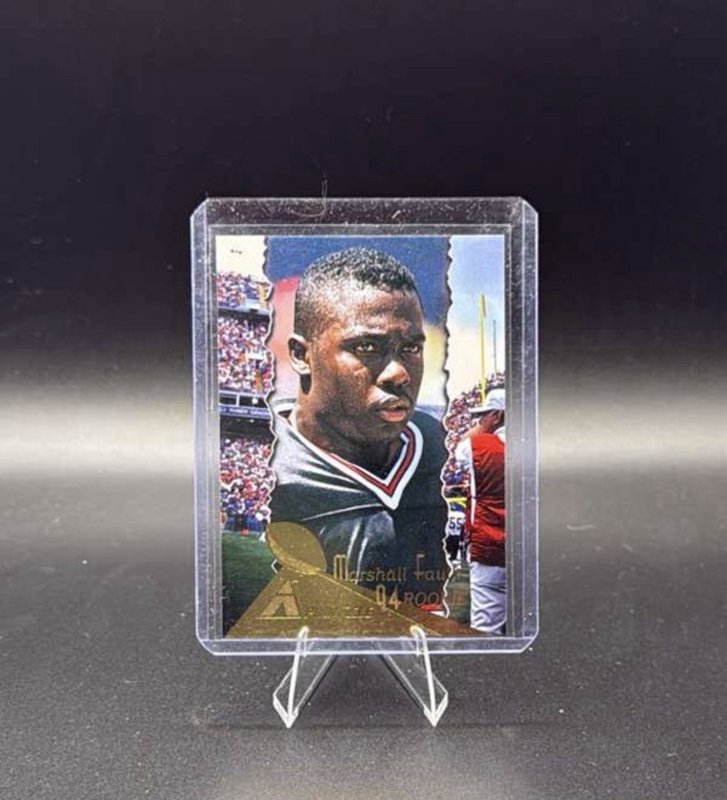 1994 Pinnacle - Marshall Faulk #198 (RC)