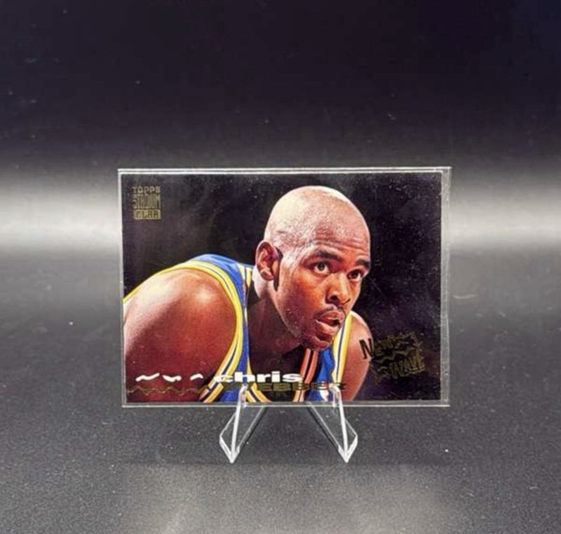 1993-94 Topps Stadium Club - New Wave Chris Webber #268 (RC)