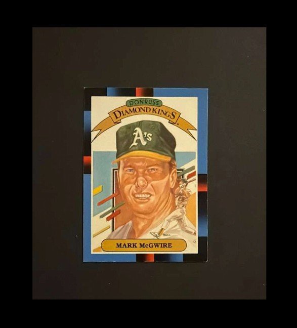 1988 Donruss - Diamond Kings Mark McGwire #1