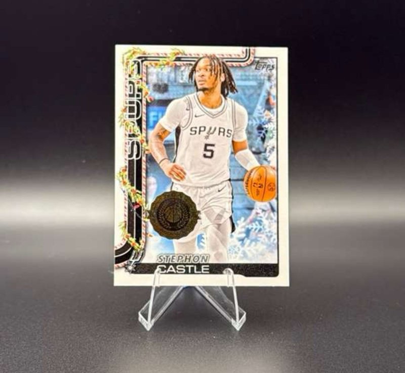 2025-26 Topps Holiday - Stephon Castle #H158