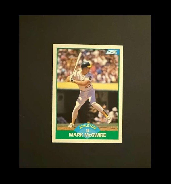 1989 Score - Mark McGwire #3