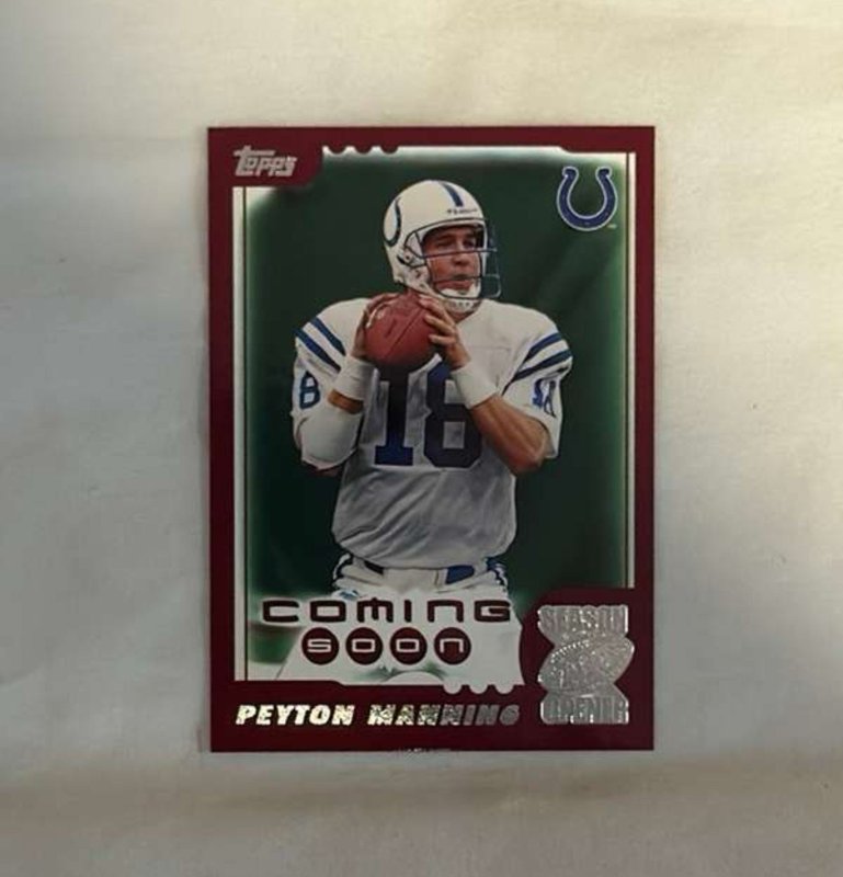 2000 Topps Season Opener - Coming Soon Peyton Manning #193