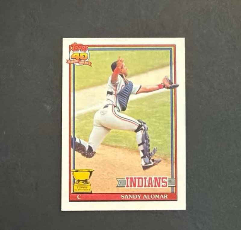1991 Topps - Sandy Alomar Jr. #165