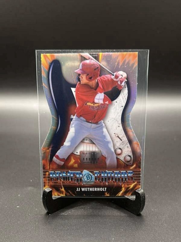 2026 Bowman Chrome JJ Wetherholt Power Chords Die Cut #PC-5 CARDINALS