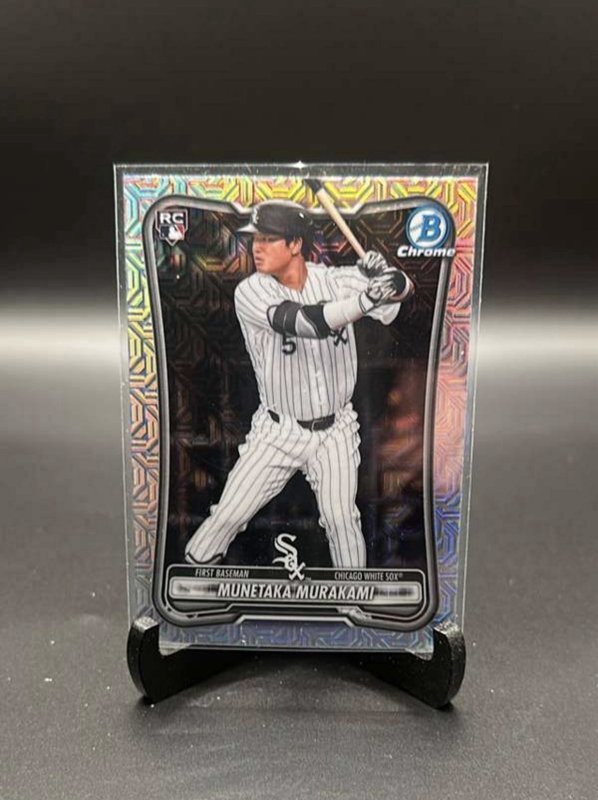 2026 Bowman Mega Box Munetaka Murakami Chrome RC Mojo Refractor #9 White Sox