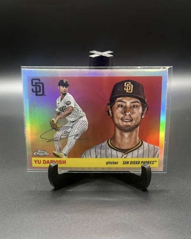 2025 Topps Chrome Platinum Yu Darvish Chrome Refractor #150 Padres