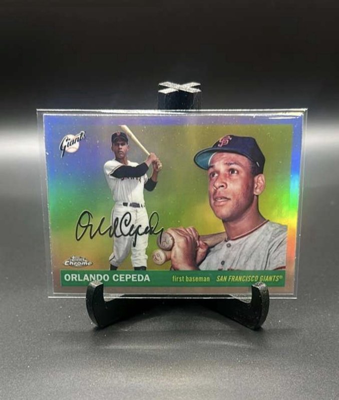 2025 Topps Chrome Platinum  Orlando Cepeda Refractor San Francisco Giants