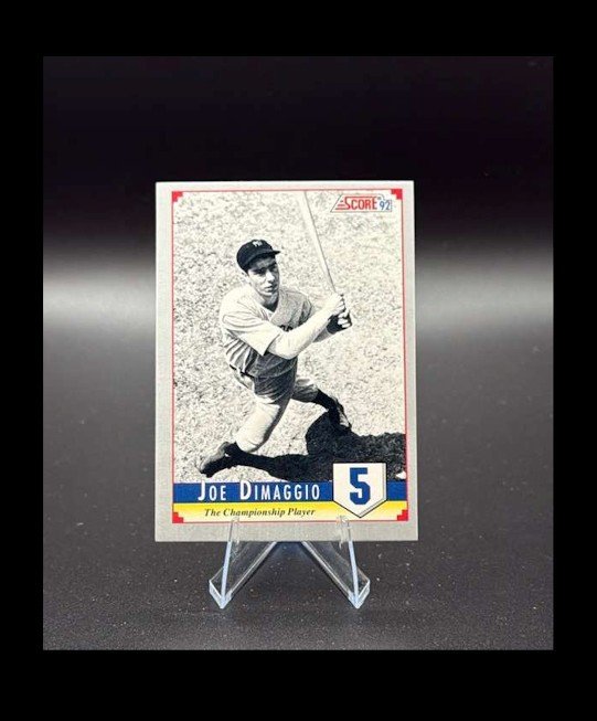 1992 Score B14a joe Dimaggio