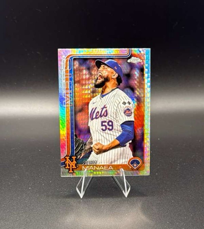 2025 Topps Chrome - Sean Manaea #287 Prism Refractor