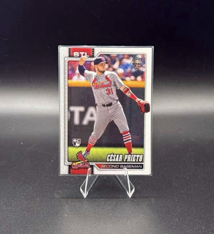 2026 Topps Series 1 - Cesar Prieto #95 (RC)