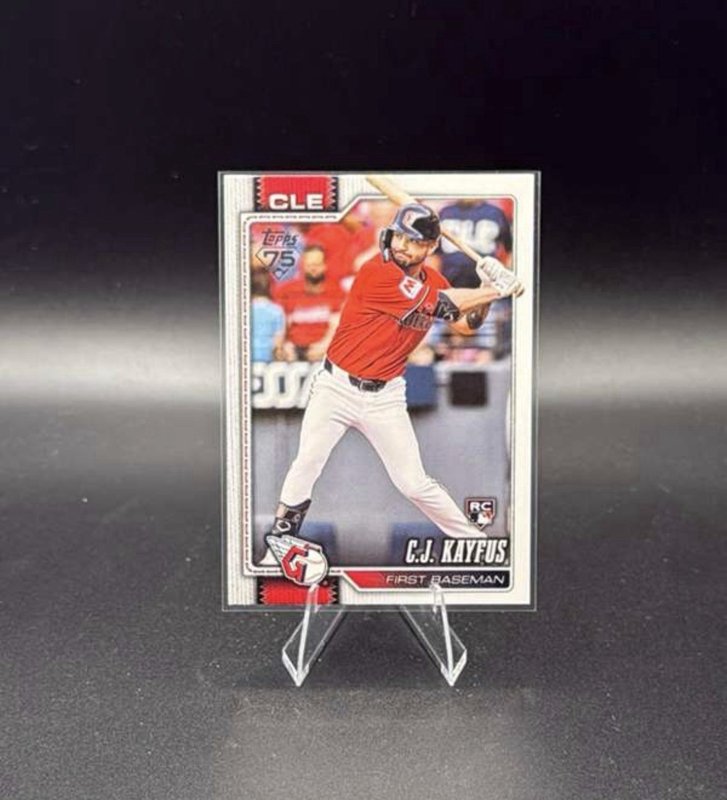 2026 Topps Series 1 - C.J. Kayfus #35 (RC)