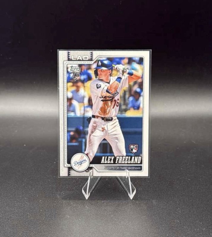 2026 Topps Series 1 - Alex Freeland #74 (RC)