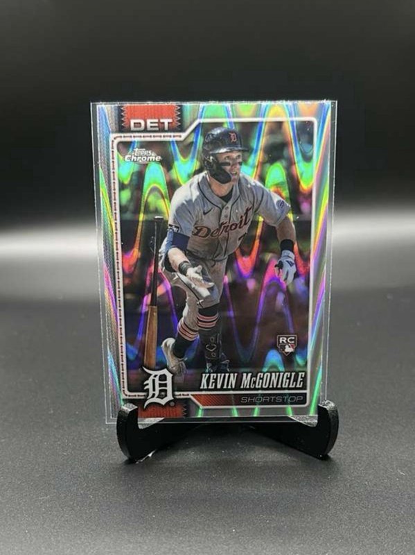 Kevin McGonigle Raywave Refractor #16 - 2026 Topps Chrome RC