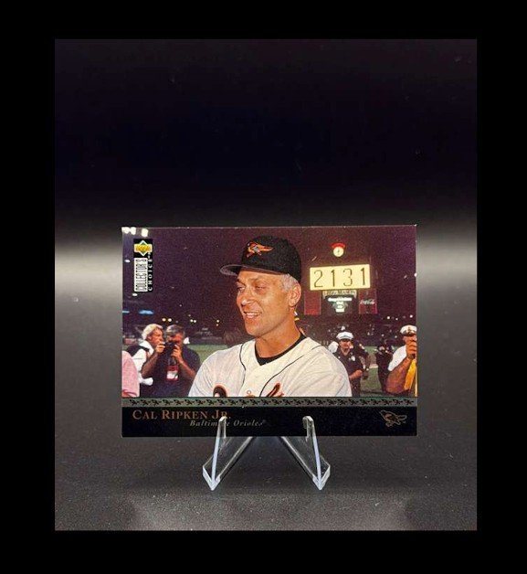 1995 Upper Deck Collector’s Choice Cal Ripken Jr. “2131” Commemorative Card.