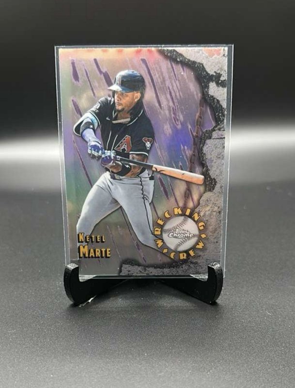 2026 Topps Chrome Baseball Wrecking Crew WC-15 Ketel Marte, Arizona Diamondbacks