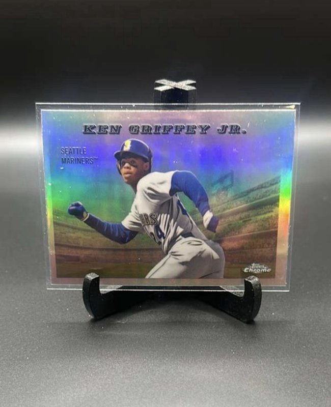 2025 Topps Chrome Platinum Ken Griffey Jr. #55RS-8 Rails and Sails Refractor