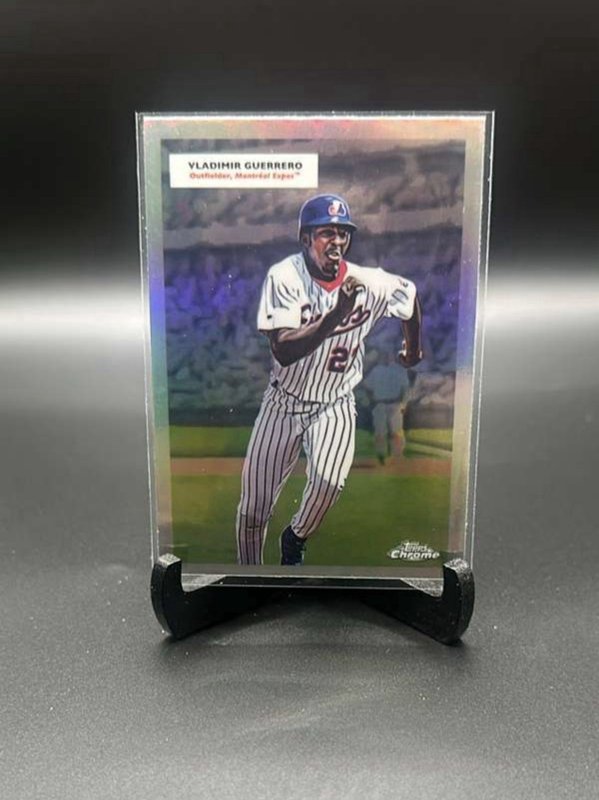 2025 Topps Chrome Platinum Double Header Vladimir Guerrero Sr & Jr. 55FH-15
