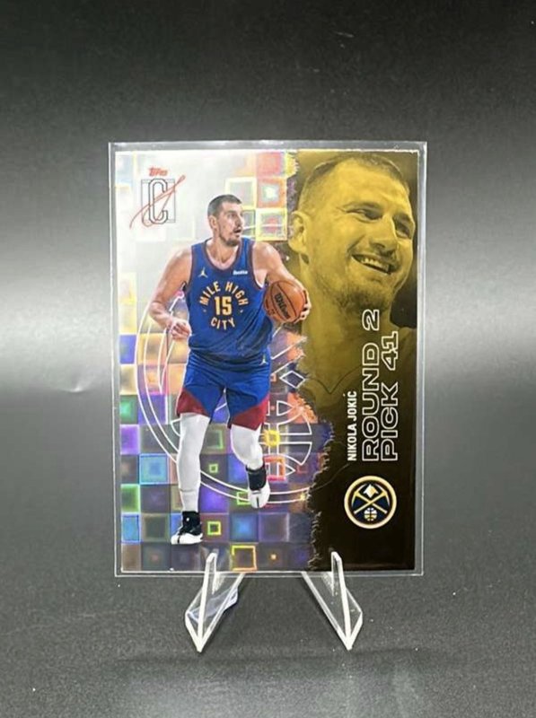 2025-26 Topps Signature Class Nikola Jokić #95 Yellow Pandora