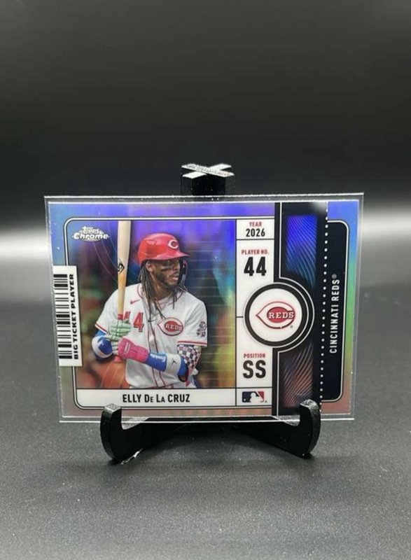 2026 Topps Chrome - Elly De La Cruz Big Ticket Players Refractor #BTP-5 - Reds