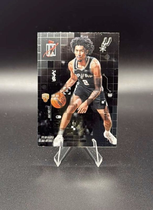 Topps 2026 Signature Class After Image Dylan Harper Spurs RC AF-2