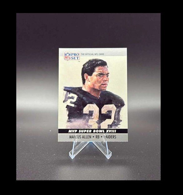1990 Pro Set - Super Bowl MVPs Marcus Allen #18