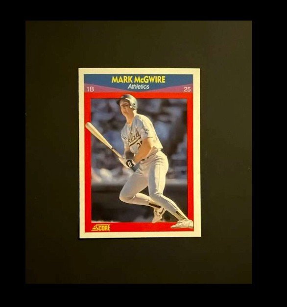 1990 Score Superstars - Mark McGwire #25