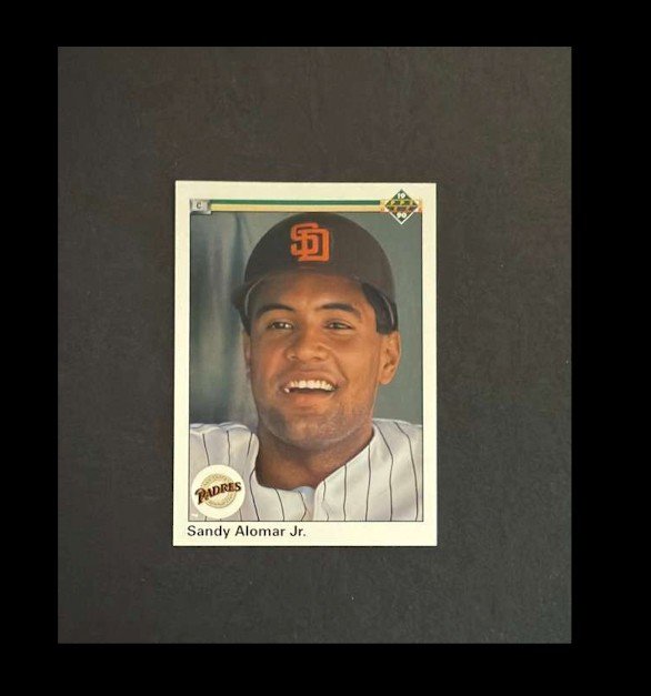 1990 Upper Deck - Sandy Alomar Jr. #655