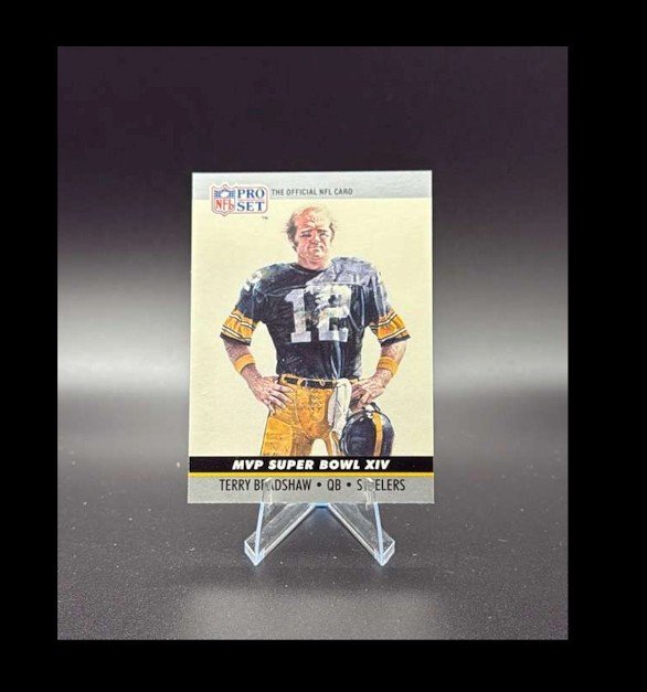 1990 Pro Set - Super Bowl MVPs Terry Bradshaw #14