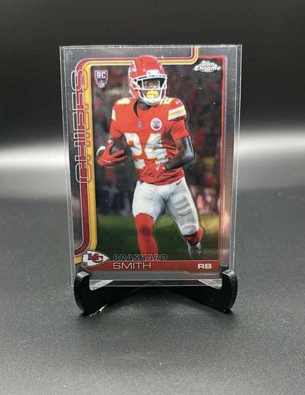 BRASHARD SMITH 2025 TOPPS CHROME ROOKIE #311 CHIEFS Q5718