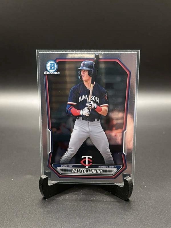 Walker Jenkins Chrome Prospect Rookie RC 2026 Bowman Card BCP-98 Minnesota Twins
