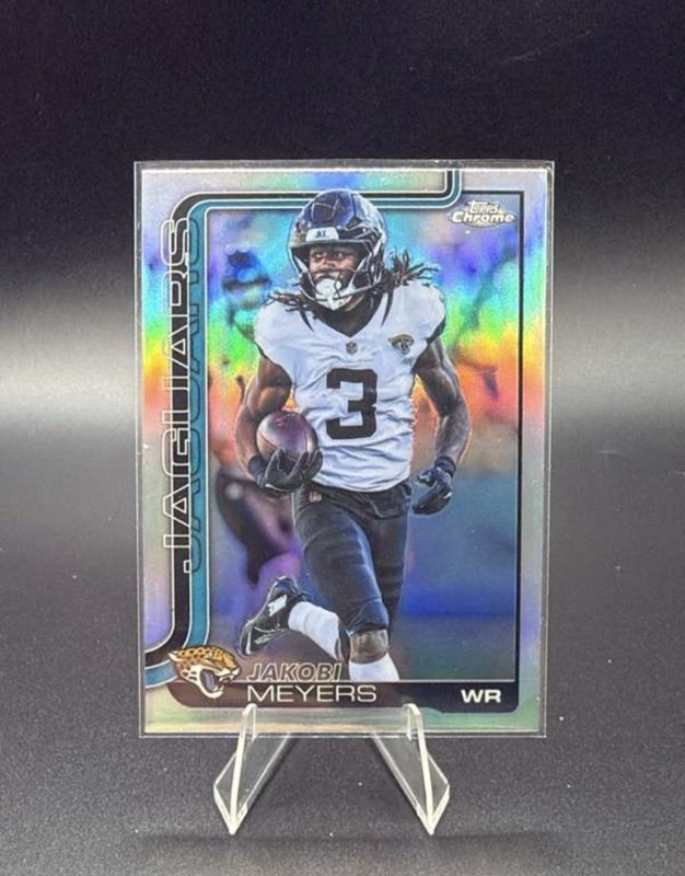 2025 Topps Chrome - Jakobi Meyers #176 Refractor