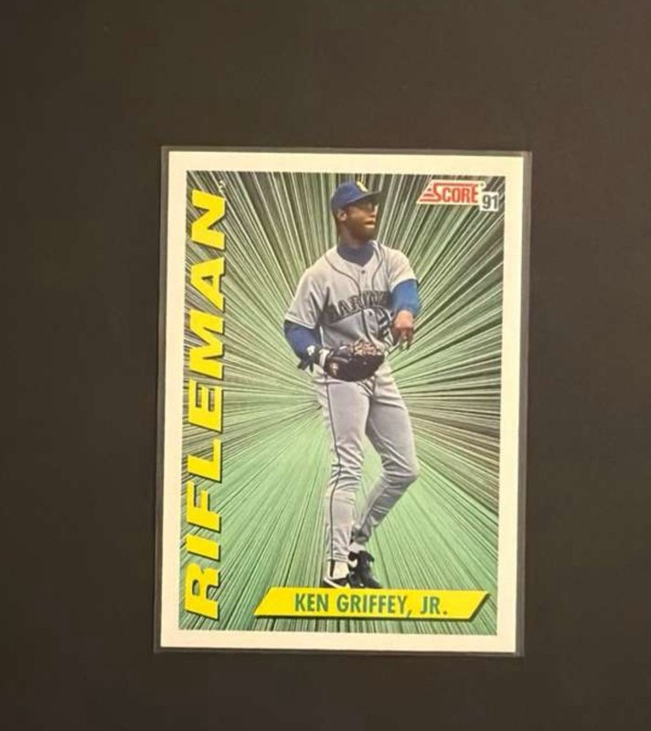 1991 Score - Ken Griffey Jr #697