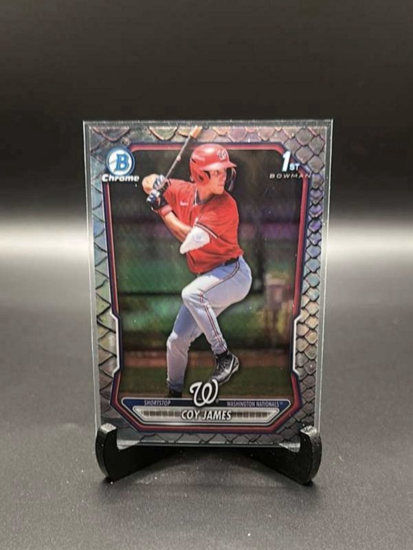 2026 Bowman COY JAMES Chrome Reptilian Refractor BCP-33 Nationals