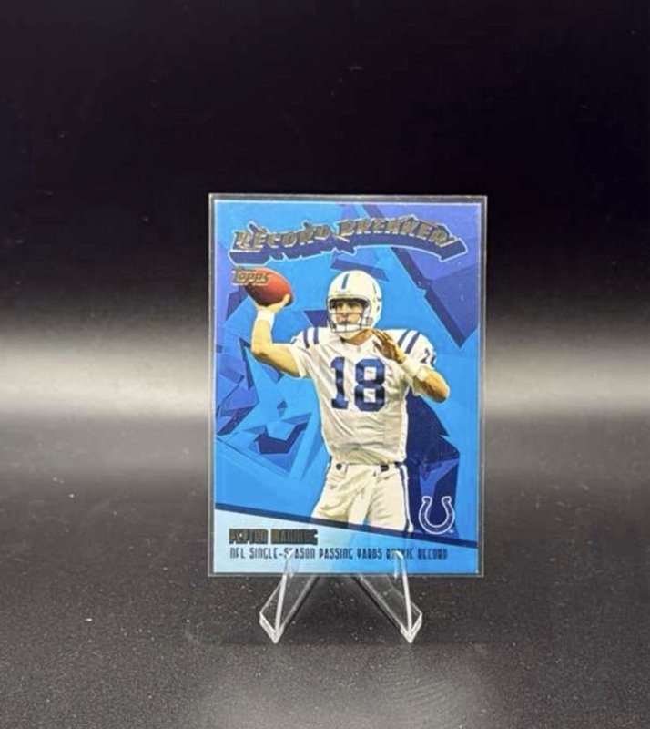 2003 Topps Record Breakers #RB22 Peyton Manning Colts