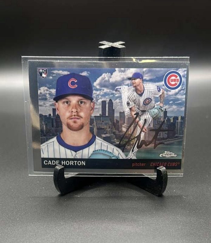 2025 Topps Chrome Platinum Anniversary Cade Horton 1955 City Variations RC Cubs