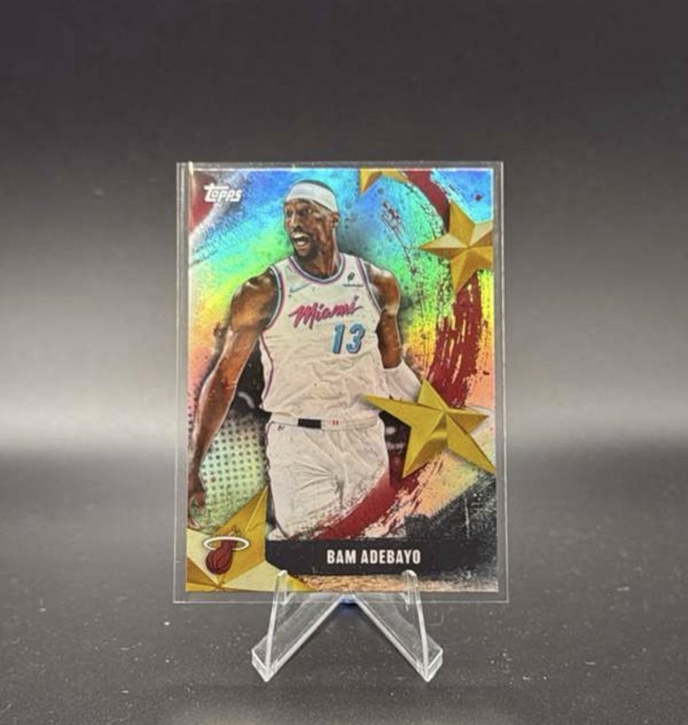 2025-26 Topps - Stars of Nba Bam Adebayo #SA-26 Rainbow Foilboard