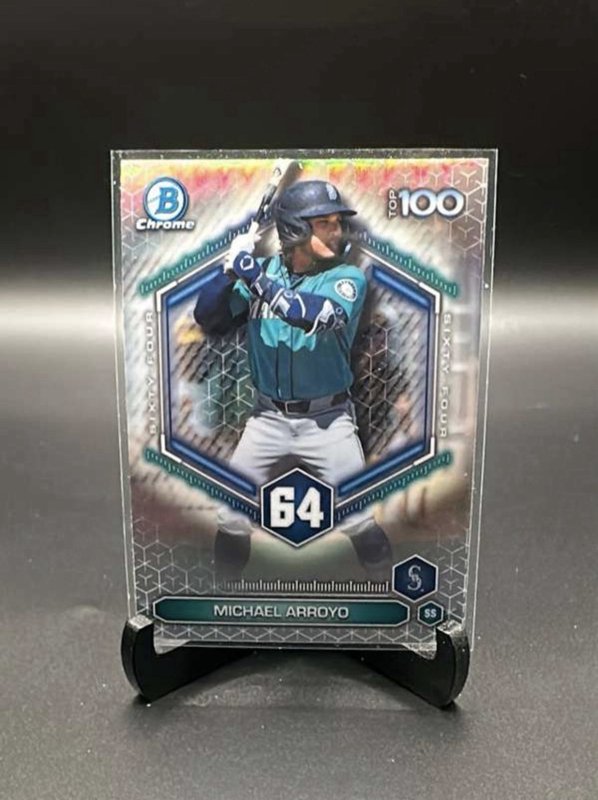 2026 Bowman - Michael Arroyo #BTP-64 Chrome Top 100 Prospects