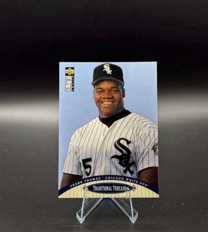 1996 Upper Deck Collector's Choice - Traditional Threads Frank Thomas #105
