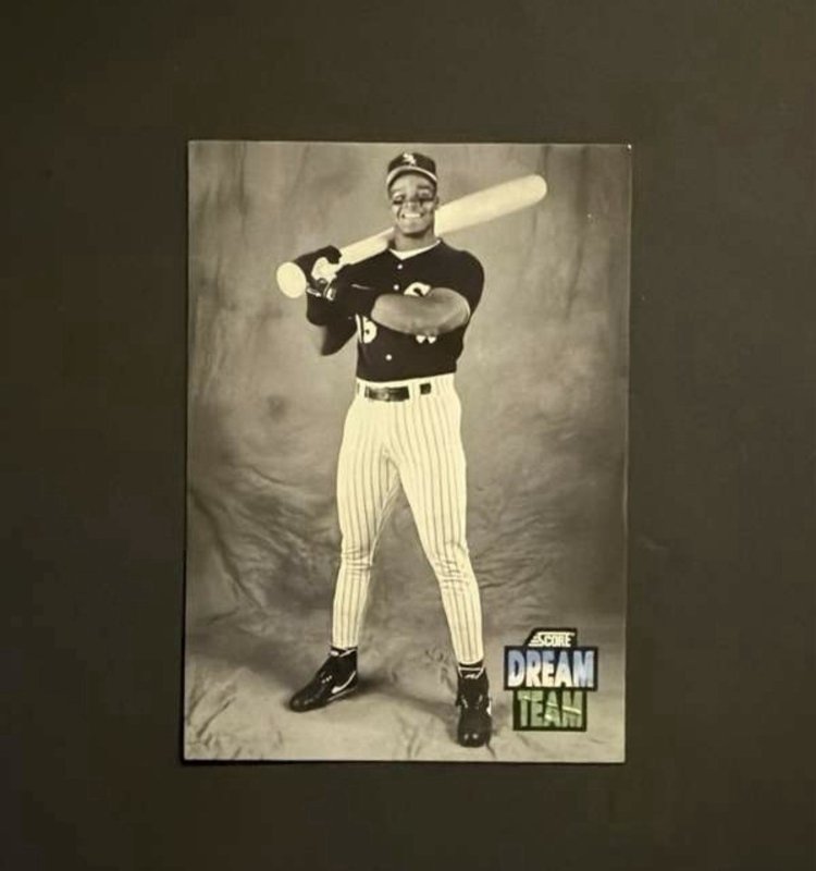 1992 Score - Dream Team Frank Thomas #893 Has Copyright Information Under...