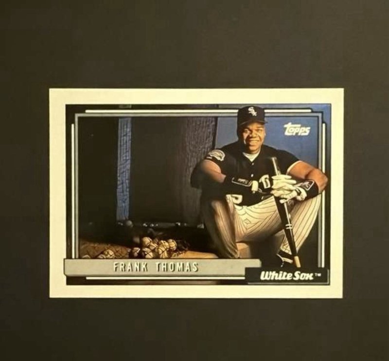 1992 Topps - Frank Thomas #555
